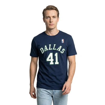 T-Shirt Name & Number Dallas Mavericks Dirk Nowitzki