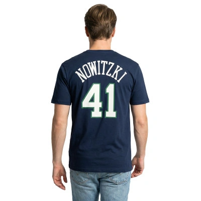 T-Shirt Name & Number Dallas Mavericks Dirk Nowitzki