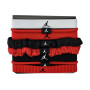 Jordan Elastic Sport Mixed Width (8 piezas)-White-Gym Red-Black