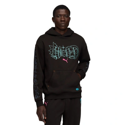 Sweat-shirt Hoops X Rick And Morty