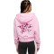 Sweat-shirt Puma Lafrance Pink Heem Crop Mujer