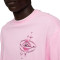 T-Shirt Puma Lafrance Pink Heem Manga Larga