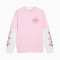 T-Shirt Puma Lafrance Pink Heem Manga Larga