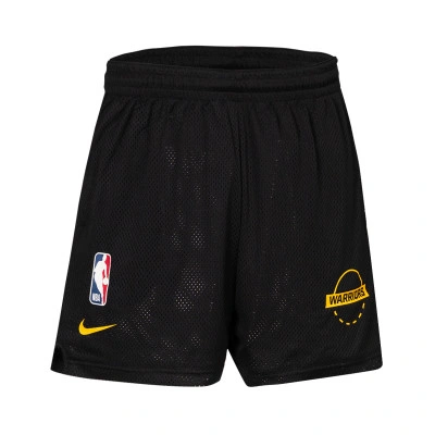 Short Golden State Warriors Openhole Mesh