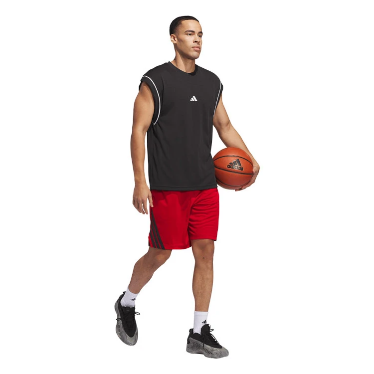 pantalon-corto-adidas-3-stripes-team-power-red-black-4