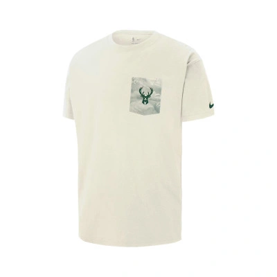 T-Shirt Milwaukee Bucks Courtside Max90 Pocket