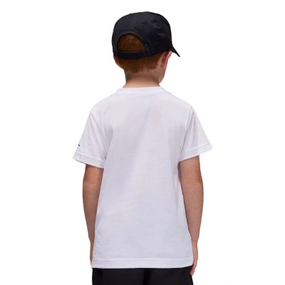 T-Shirt Wordmark Emb Crew Preescolar