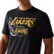 T-Shirt New Era Los Angeles Lakers NBA Flame Graphic