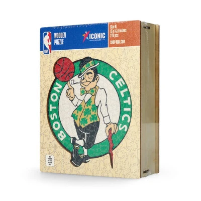 Puzzle en Bois Boston Celtics Logo Taille M (270 Pieces)