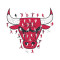Puzzle en Bois Chicago Bulls Logo Taille S (150 Pieces)