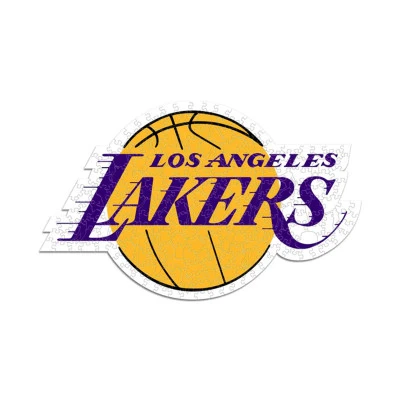 Puzzle en Bois Los Angeles Lakers Logo Taille M (270 Pieces)