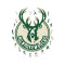 Puzzle en Bois Milwaukee Bucks Logo Taille M (270 Pieces)