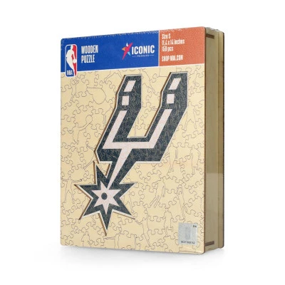 Puzzle en Bois San Antonio Spurs Logo Taille S (150 Pieces)