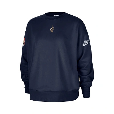 Sweat-shirt Femmes Cleveland Cavaliers Hardwood Classics Fleece Crew Premium