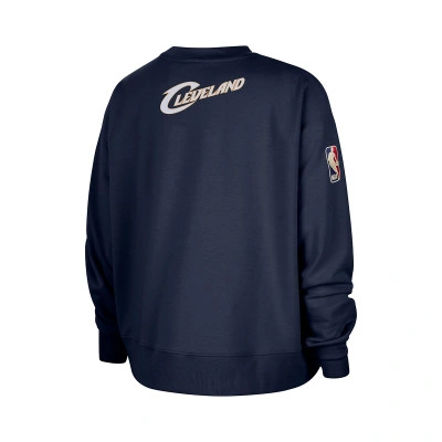 Sweat-shirt Femmes Cleveland Cavaliers Hardwood Classics Fleece Crew Premium