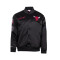 Veste Mitchell & Ness Chicago Bulls Blackout Heavyweight Satin