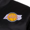 Veste Mitchell & Ness Los Angeles Lakers Blackout Heavyweight Satin