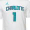 T-Shirt Jordan Charlotte Hornets Essential Association Edition LaMelo Ball Niño