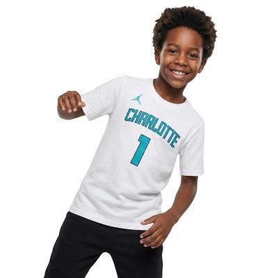 T-Shirt Charlotte Hornets Essential Association Edition LaMelo Ball Niño