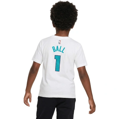 T-Shirt Charlotte Hornets Essential Association Edition LaMelo Ball Niño
