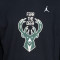 Sweat-shirt Jordan Milwaukee Bucks Jumpman Crew Courtside Statement Enfant