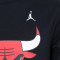 Sweat-shirt Jordan Enfant Chicago Bulls Jumpman Crew Courtside Statement