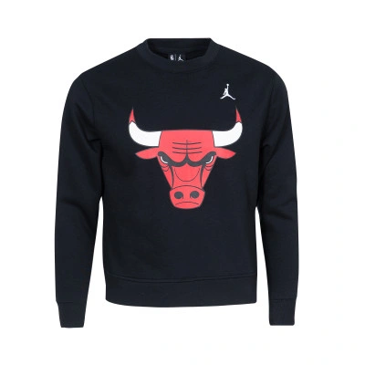 Sweat-shirt Enfant Chicago Bulls Jumpman Crew Courtside Statement