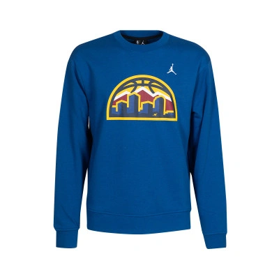 Sweat-shirt Denver Nuggets Jumpman Crew Courtside Statement Enfant