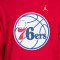 Sweat-shirt Jordan Philadelphia 76Ers Jumpman Crew Courtside Statement Enfant