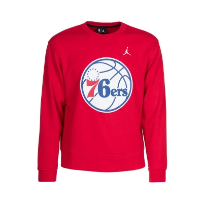 Sweat-shirt Philadelphia 76Ers Jumpman Crew Courtside Statement Enfant