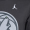 Sweat-shirt Jordan Minnesota Timberwolves Jumpman Crew Courtside Statement Enfant