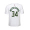 T-Shirt Nike Milwaukee Bucks Essential Association Edition Giannis Antetokounmpo Enfant