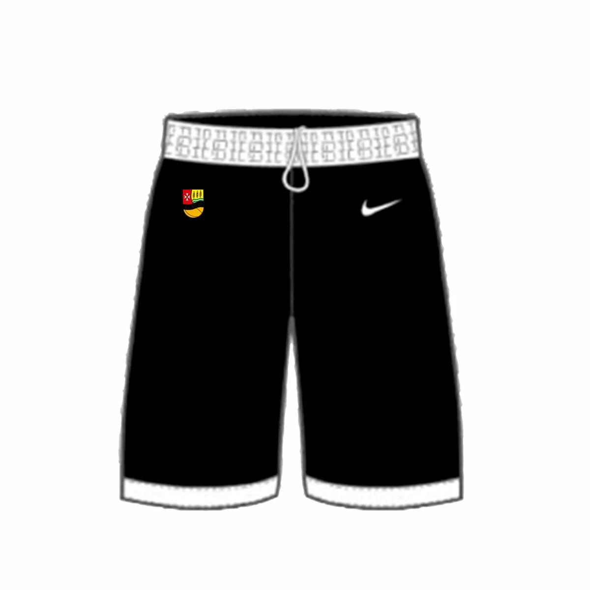 pantalon-corto-nike-team-25-basketball-club-baloncesto-la-flecha-black-white-0