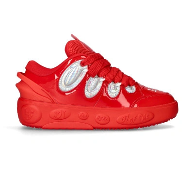 Baskets LaFrancé Red Iridescent