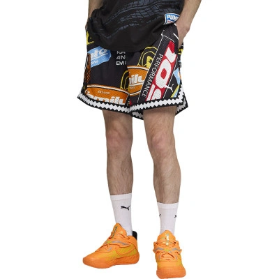 Short Fast & Furious Reversible Mesh