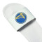 Claquettes Islide USA Motto Golden State Warriors White