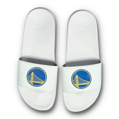 Claquettes Motto Golden State Warriors White