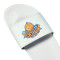 Claquettes Islide USA Motto New York Knicks White