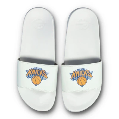 Claquettes Motto New York Knicks White