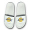 Claquettes Islide USA Motto Los Angeles Lakers White