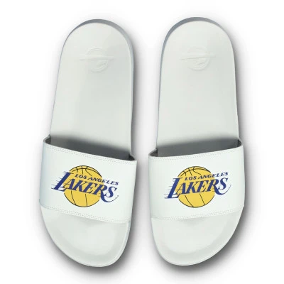 Claquettes Motto Los Angeles Lakers White