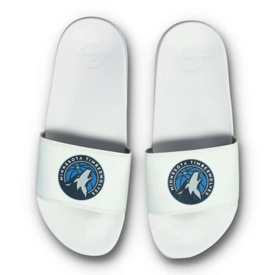 Claquettes Motto Minnesota Timberwolves White