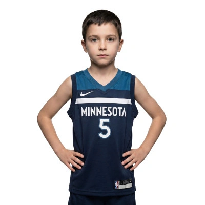 Maillot Minnesota Timberwolves Icon Edition Anthony Edwards Preescolar