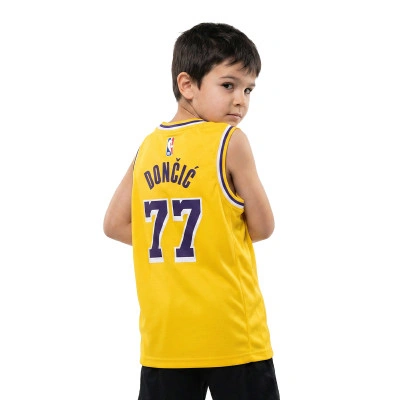 Maillot Los Angeles Lakers Icon Edition Luka Doncic Preescolar