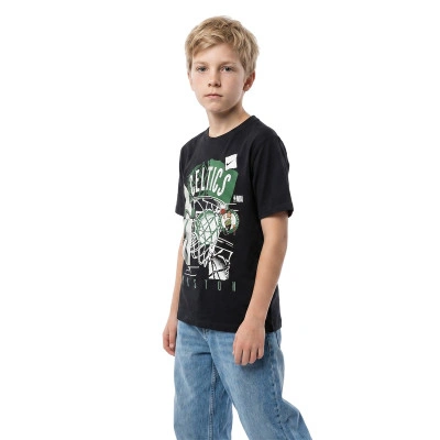 T-Shirt Boston Celtics Courtside OGC Niño