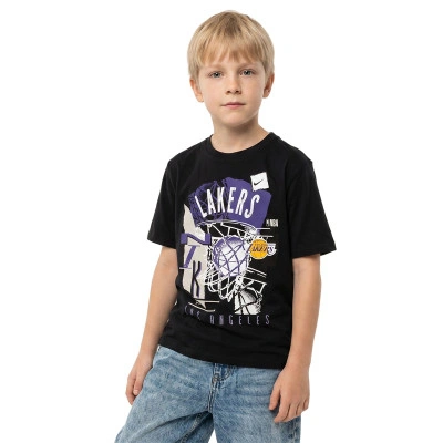 T-Shirt Los Angeles Lakers Courtside OGC Niño