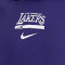 Sweat-shirt Nike Los Angeles Lakers Club Premium Courtside Niño