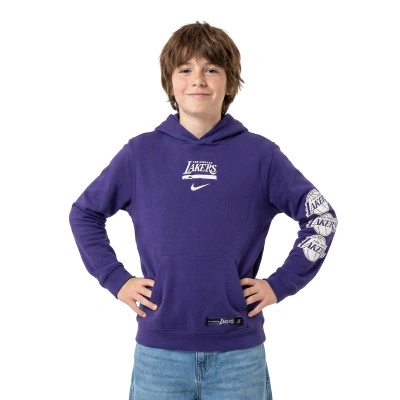 Sweat-shirt Los Angeles Lakers Club Premium Courtside Niño