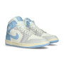 Air Jordan 1 Mid Mujer-Psychic Blue-Neutral Grey-Sail-Coconut Milk