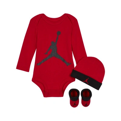 Tenue Body-Gorro-Patucos Jumpman Bebé (3 Piezas)